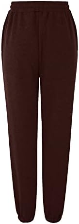 מכנסיים בתוספת גודל מפותלת נשים מטען מכנסיים מקרית גבוהה מותן אצן מכנסיים רופף חיצוני אריג מכנסיים מכנסי