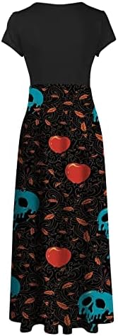 שמלות קוקטייל של נוקמופו לנשים מסיבת ערב פלוס הדפס מזדמן אופנה גודל צוואר שרוולים קצרים בגודל גדול