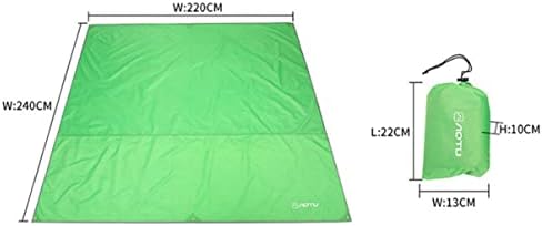 קליספיד אוהל אוהל חופה טארפ עבור מחצלת שמיכת קמפינג טביעת רגל שמשיה חיצוני קרקע גשם אוהל מקלט