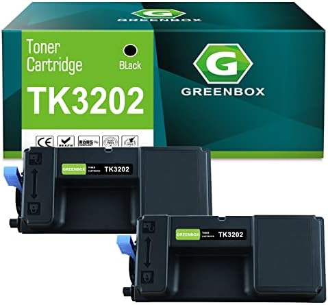GreenBox תואם TK3202 TK-3202 החלפת מחסנית טונר תשואה גבוהה להחלפת TK3202 TK-3202 למדפסת ECOSYS
