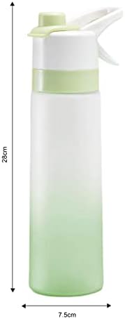 בקבוק מים של Gifzes, בקבוק מים 700 מל עם ריסוס ידית קיבולת גדולה קיבולת חלבית איטום טוב שתייה מים מפלסטיק