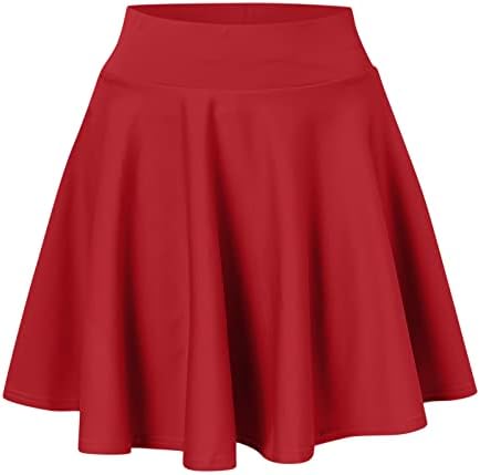 חצאיות טניס מותניים גבוהות חצאיות עם מכנסיים קצרים נשים זורמות גולף זורמות 2 ב 1 יוגה מחלקה סקוורטס