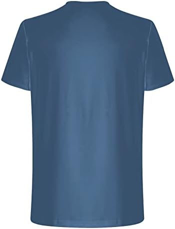 חולצות T של פסחא לגברים הדפסים צוואר עגול טייז מזדמן עליון חולצות שרוול קצר