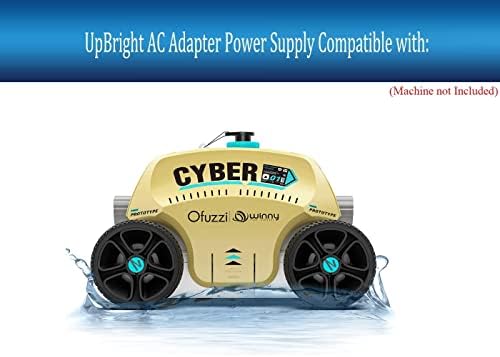מתאם Upbright 2-Hind 12.6V AC/DC מתאם תואם ל- Ofuzzi Cyber ​​1200 Cyber1200 WINNY 11.1V 4A 44.4W סוללת