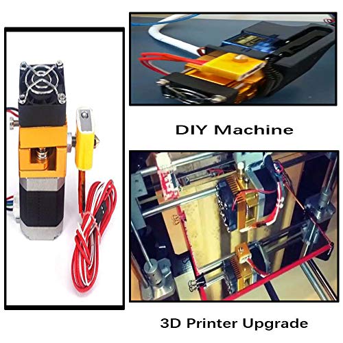INBBOX MK8 מככבתון HOTEND עבור MakerBot PRUSA I3 Reprap DIY DIY 3D מדפסת-כל מתכת מורכבת-4 ממ ראש הדפסה של