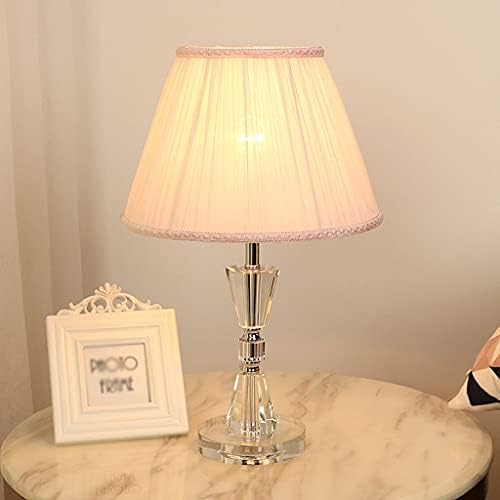 פהון קריאה מנורת שולחן מנורה מודרנית גביש מיטה ליד מיטת מיטה מנורת גביש פוסט בד צל מנורות שולחן