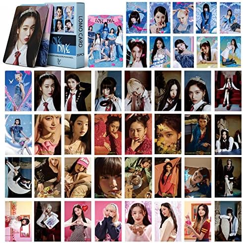 Shaokun 55PCS IVE Photocard ו- 97 יח 'IVE מדבקות מתנה לקולקציית מעריצים