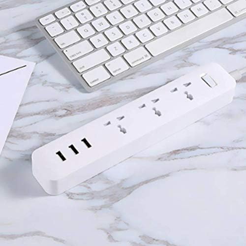 Doitool Surge Surge Protector Struck Power, 3- Outlet עם 3 יציאות מטען USB לטלפון וטבליות אאוטלט