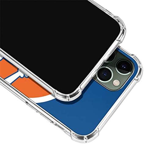 נרתיק טלפון שקוף תואם לאייפון 11 פרו מקס-עיצוב לוגו רטרו מורשה רשמית של דנבר ברונקוס