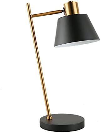 FKSDHDG אמנות ברזל מנורה שולחן כתיבה הגנה מעין קריאה מנורה שולחנית סלון חדר שינה חדר שינה לקישוט הבית מנורת שולחן