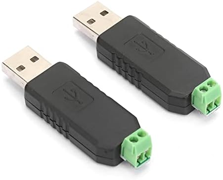 2 PCS USB ל- RS485 CONVERTER MONTAPTER מודול עבור WIN8 / WIN7 / LINUX / XP / VISTA 6.0 * 1.7 * 1.8 סמ / 2.4 * 0.67