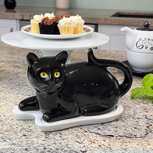 מתנות לחתול שחור מתנות לנשים - תפאורה לחתולים שחורים קלאסיים או מתנות עם חתול שחור נושאים לנשים