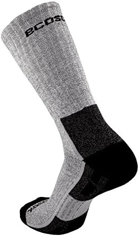אקוסוקס במבוק ויסקוזה חצי כרית טיולים צוות גרביים-לשמור על הרגליים יבש, ריח & מגבר; שלפוחית חינם