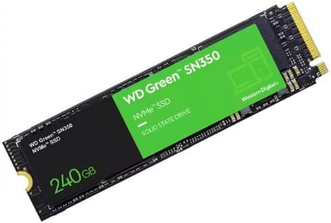 Western Digital SSD WDS240G2G0B 240GB M.2 2280 SATA 6GB S WD GREEN קמעונאות