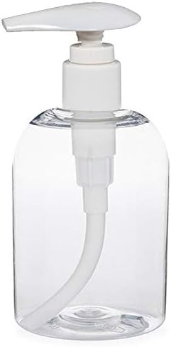 מתקן לסבון נוזלי משאבת קרם למילוי חוזר בקבוק ריק צנצנת פלסטיק קרם 11 עוז