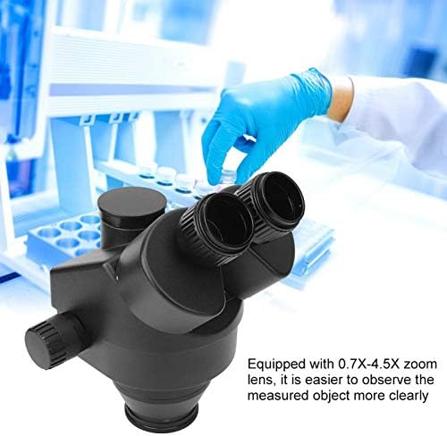 קדימנדיום דיוק גבוה תעשייתי 7-45 מיקרוסקופ סטריאו עמיד סגסוגת אלומיניום לתעשייה לזיהוי תכשיטים לתיקון