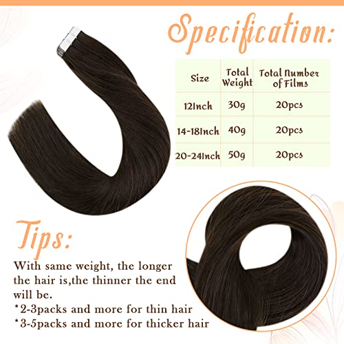לקנות יחד לחסוך יותר תם קלנוער שתי חבילה קלטת בתוספות שיער אמיתי שיער טבעי חם ורוד+ 2 האפל ביותר חום 12