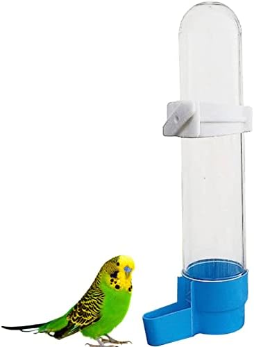 דפין מזון ציפור שתייה ציפורים בקבוק מים תוכי מזין מים אוטומטי אמבט ציפורים לכלוב Budgie Dispenser