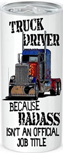 ג ' ינס ריינסטון נהג משאית עולמי כוס 20 עוז עם מכסה וקש מתכת, כוס קפה מים מבודדים ואקום מנירוסטה, ספל