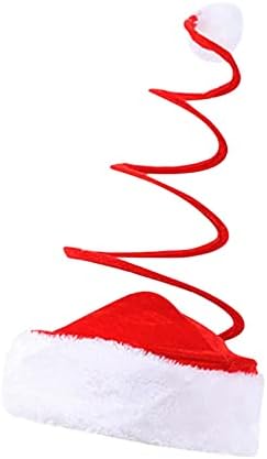 כובע חג המולד של ק1קלו חידוש כובע סנטה, קשת מצחיקה / עץ חג המולד / כובע כריש, כובעים מטורפים לתלבושות מסיבת