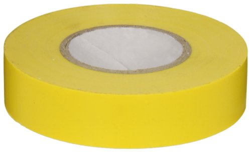Berry Plastics PVC מטרה כללית קלטת חשמל, בעובי 7 מיל, אורך 66 ', רוחב 3/4 , צהוב