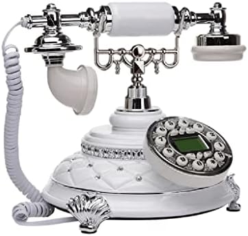 Jgqgb שרף ביתי ברונזה טלפונים עתיקים מלונות טלפון וינטג 'טלפוני טלפונו