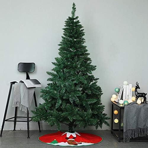Bybycd 60 סמ אבזרי תפאורה של פסטיבל הצפנה עץ ירוק קישוט עץ חג המולד מלאכותי קישוטי עץ סנטה מתנה