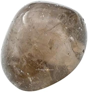 גביש קוורץ מעושן אבנים מוטלות סלעים מלוטשים - אבני פנינה טבעיות לריפוי - קריסטלי DIY להגנה
