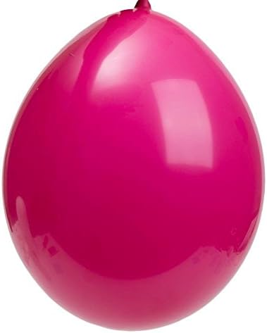 Shatchi 25 PCS 12 Fushsia Metallic Balloons Kicials Kicials