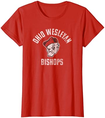 אוניברסיטת אוהיו ווסליאן נאבקת בבישופים חולצת טריקו גדולה