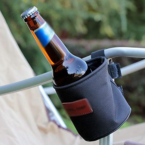 UXZDX אופניים הרים כוס מים מחזיק אחסון שקית משקאות מחזיק בקבוק עמידה שקית אחסון צד קמפינג רכיבה