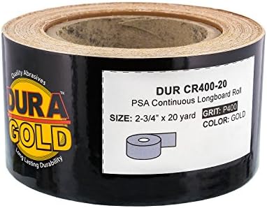 מלבן סדרת Dura-Gold Pro 5 x 2-3/4 צפיפות כפולה 2 גוש מלטש של אווה צדדי, גיבוי וו ולולאה, 2 חבילות-כרית