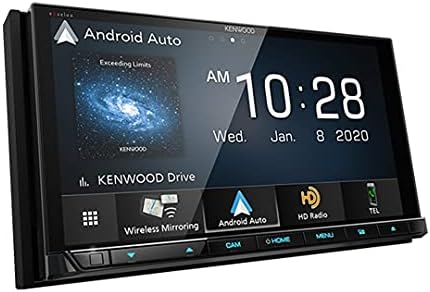 Kenwood DDX9707S 6.95 מסך מגע קיבולי DVD מקלט מולטימדיה עם Apple Carplay & Android Auto