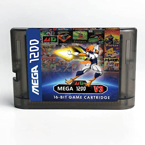 מחסנית משחק 1200in1 עבור Sega Mega Drive - ג'נסיס 16 סיב