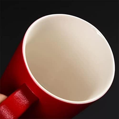 DOPILA H אדום WASH WASH CUP CUP CUP SET זוג זוג זוגי קרמיקה שטיפת שטיפת פה.