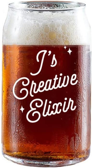 מותאם אישית מותאם אישית ראשוני של יצירתי אליקסיר עיצוב בירה קפה יכול זכוכית קר משקאות זכוכית