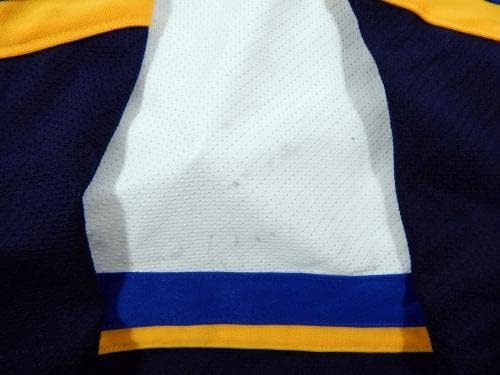 2000-01 St. Louis Blues Daniel Corso 18 Game השתמש ב- White Jersey DP12236 - משחק משומש גופיות NHL