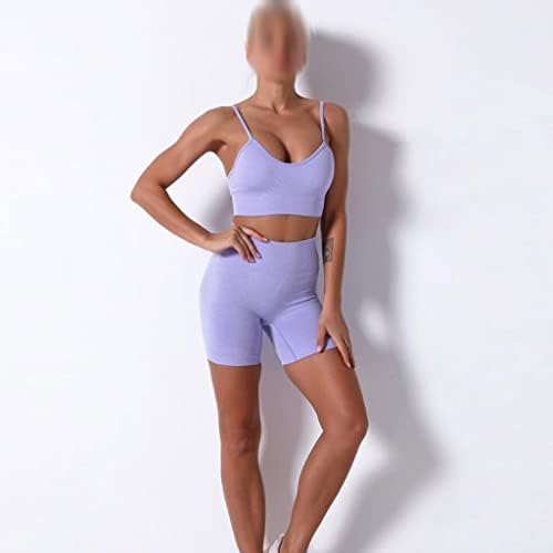 Czdyuf Seamle Yoga Set Sportswear בגדי בגדי בגדים בגדי אימון אימונית נשים מותניים גבוהים ספורט