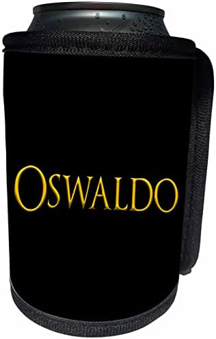 3DROSE OSWALDO שם תינוק פופולרי בארהב. צהוב ב. - יכול לעטוף בקבוקים קירור יותר