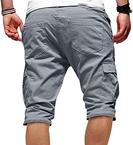 מכנסיים קצרים מטען לגברים קיץ מזדמן בחוץ מזדמן טלאי כיסי סרבל ספורט נוסע מכנסיים קצרים מכנסיים
