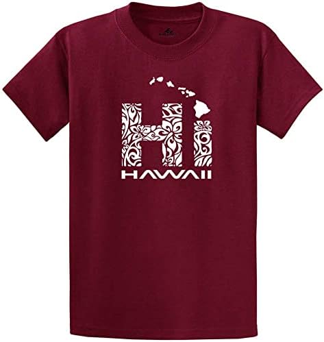 ארהב של ג'ו קולואה גלישה איי הוואי שבטי בהוואי חולצות בהוואי רגילות, ביג וגבוה