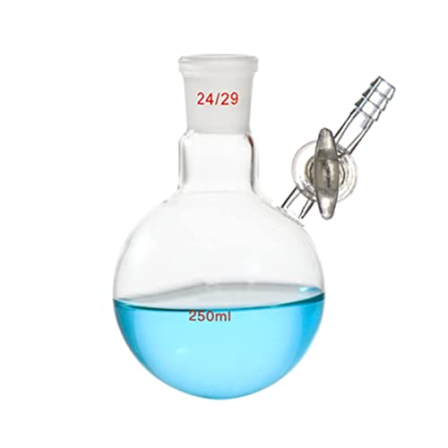דשם 24/29 זכוכית תגובה בקבוק עם זכוכית ברזלים מעבדה כור כלי