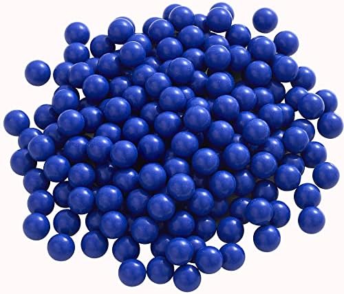 200 x 0.43 Cal Paintball Ball Nylon Ball להגנה ביתית, 43 טילי תחמושת פיינטבול קליבר