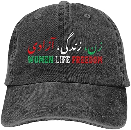 נשים חיים חופש טיולים כובעי גברים זאן זנדגי אזאדי פרסית קליגרפיה ספורט כובעי גברים מתכוונן כובע