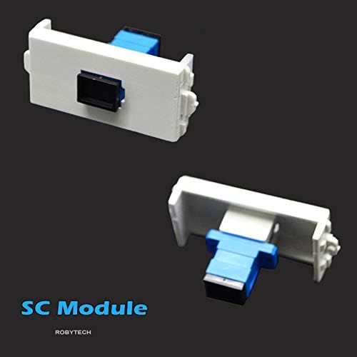 צלחת קיר עם HDMI + SC Simplex אבן מפתח מולטימדיה מולטימדיה אודיו וידאו סיבי אופטיק מחברים שקע שקע