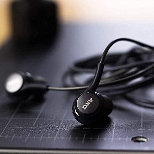 Samsung AKG-Wired-Hearbuds-Headphones-Original-3.5 ממ בתוך האוזן עם מרחוק ומיקרופון למוזיקה, שיחות טלפון, עבודה-רעש
