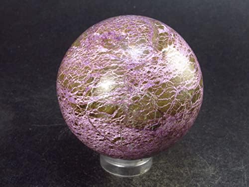 כדור כדור סטיכטיט משובח מדרום אפריקה - 1.6 - 76.9 גרם