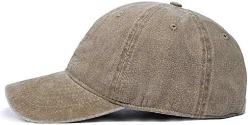 גברים נשים שטף במצוקה אריג כותנה בייסבול כובע בציר מתכוונן אבא כובע