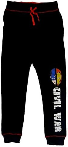 קפטן אמריקה של מארוול בוי: מלחמת אזרחים מול איירון מן ג'וג'ר מכנסיים מכנסי אימונית תחתית מכנסי כותנה