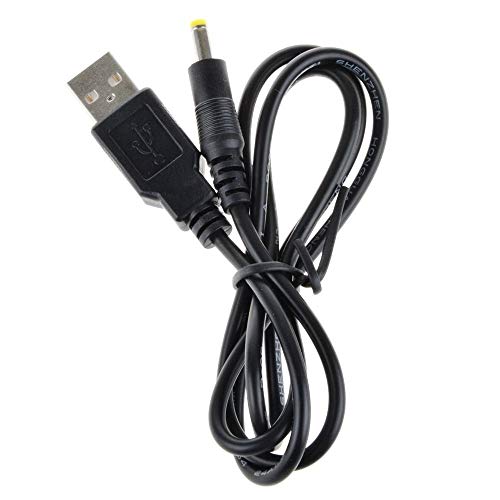 FITPOW USB PC אספקת חשמל טעינה מטען כבל כבל עופרת עבור AUVIO 3300675 Bluetooth אלחוטית אוזניות סרטים סטריאו